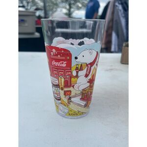 2024 McDonald's Collector Edition Plastic Cup Coca-Cola Polar Bear